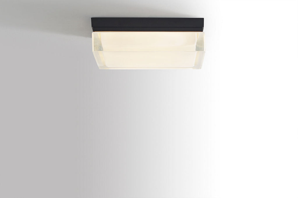 Boxie Large Flush Mount Large Antique Bronze LED 2700K 90 CRI 2700k 120v-277v