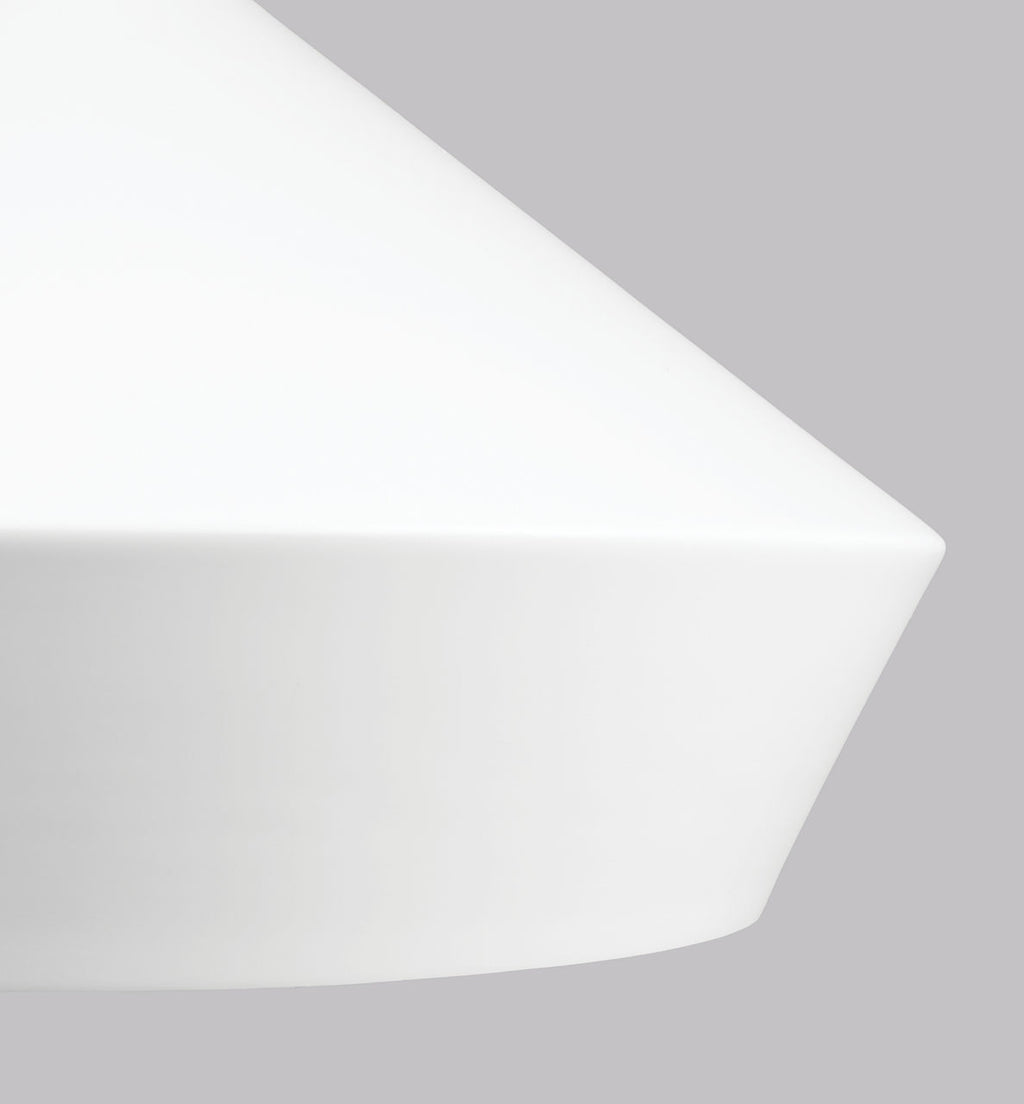 Brummel Grande Pendant | White | White Bulb(s) Included