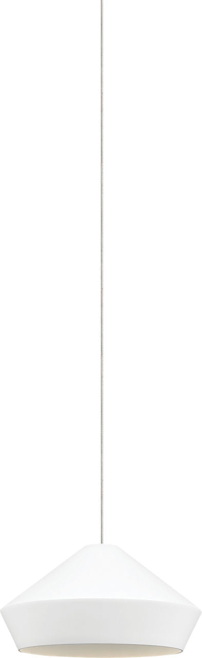 Brummel Pendant | Antique Bronze | Matte White FreeJack Bulb(s) Not Included