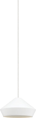 Brummel Pendant | Antique Bronze | Matte White MonoRail Bulb(s) Included