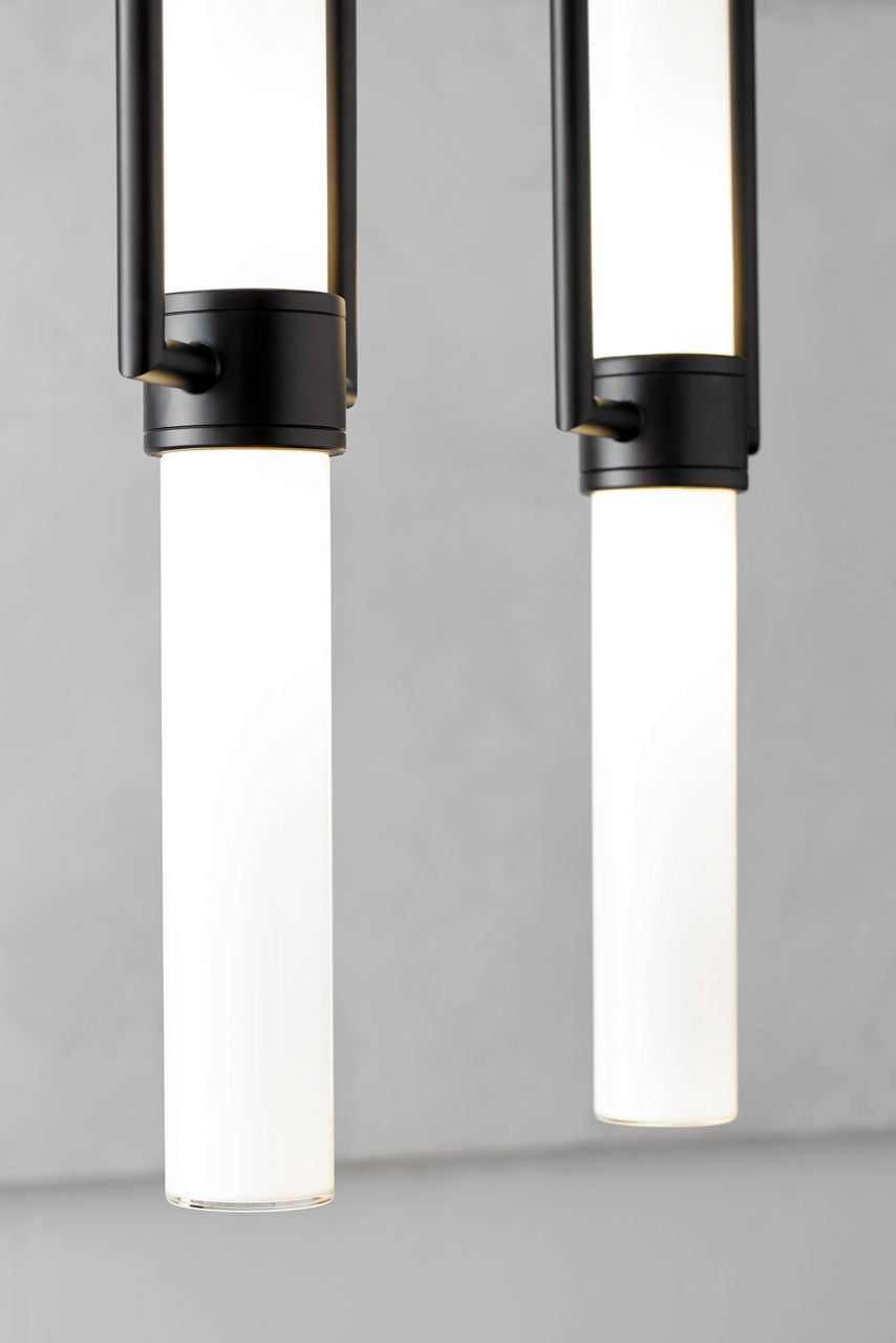 Calumn Pendant Nightshade Black 3000K 90 CRI integrated led 90 cri 3000k 120v