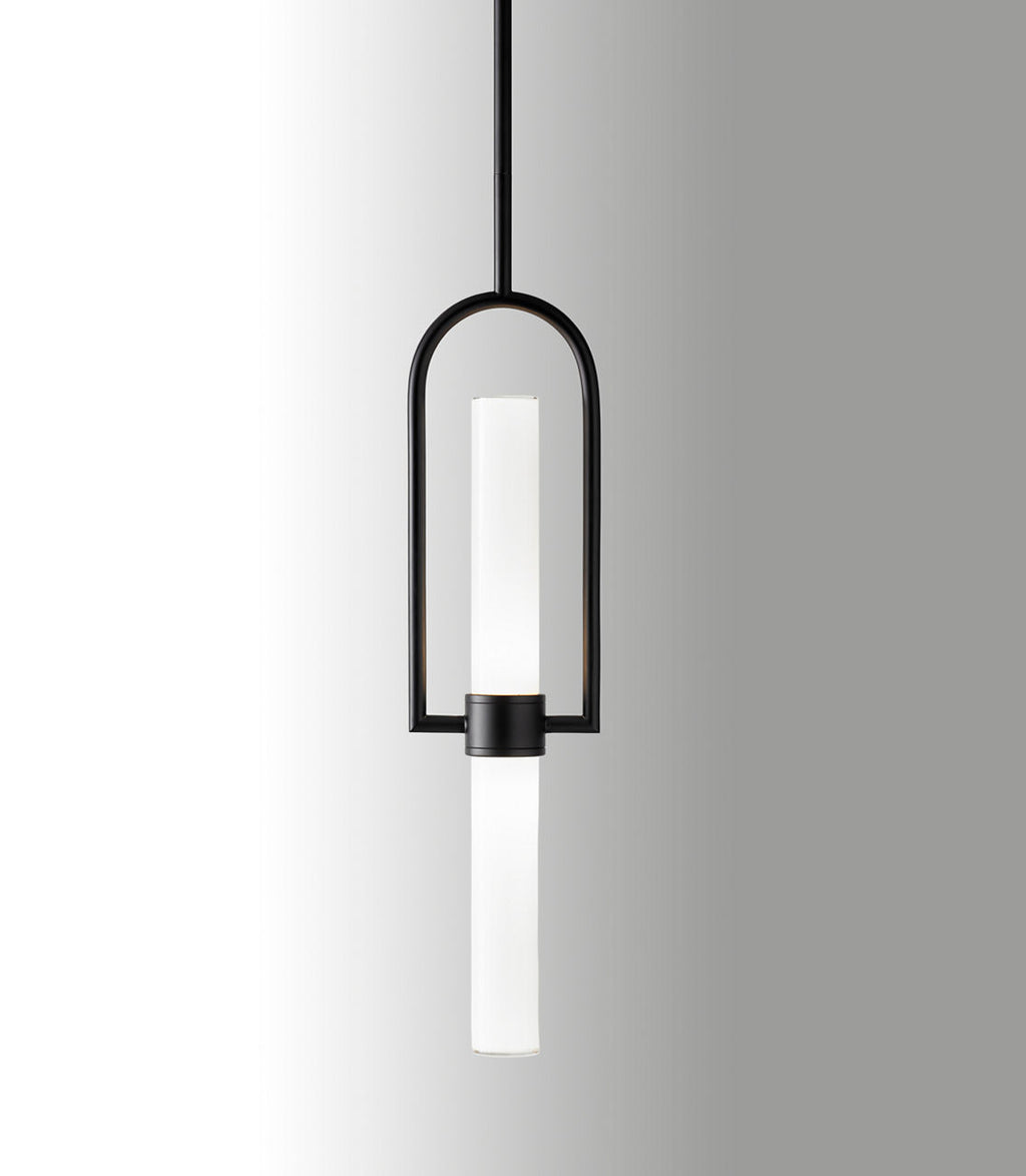 Calumn Pendant Nightshade Black 3000K 90 CRI integrated led 90 cri 3000k 120v