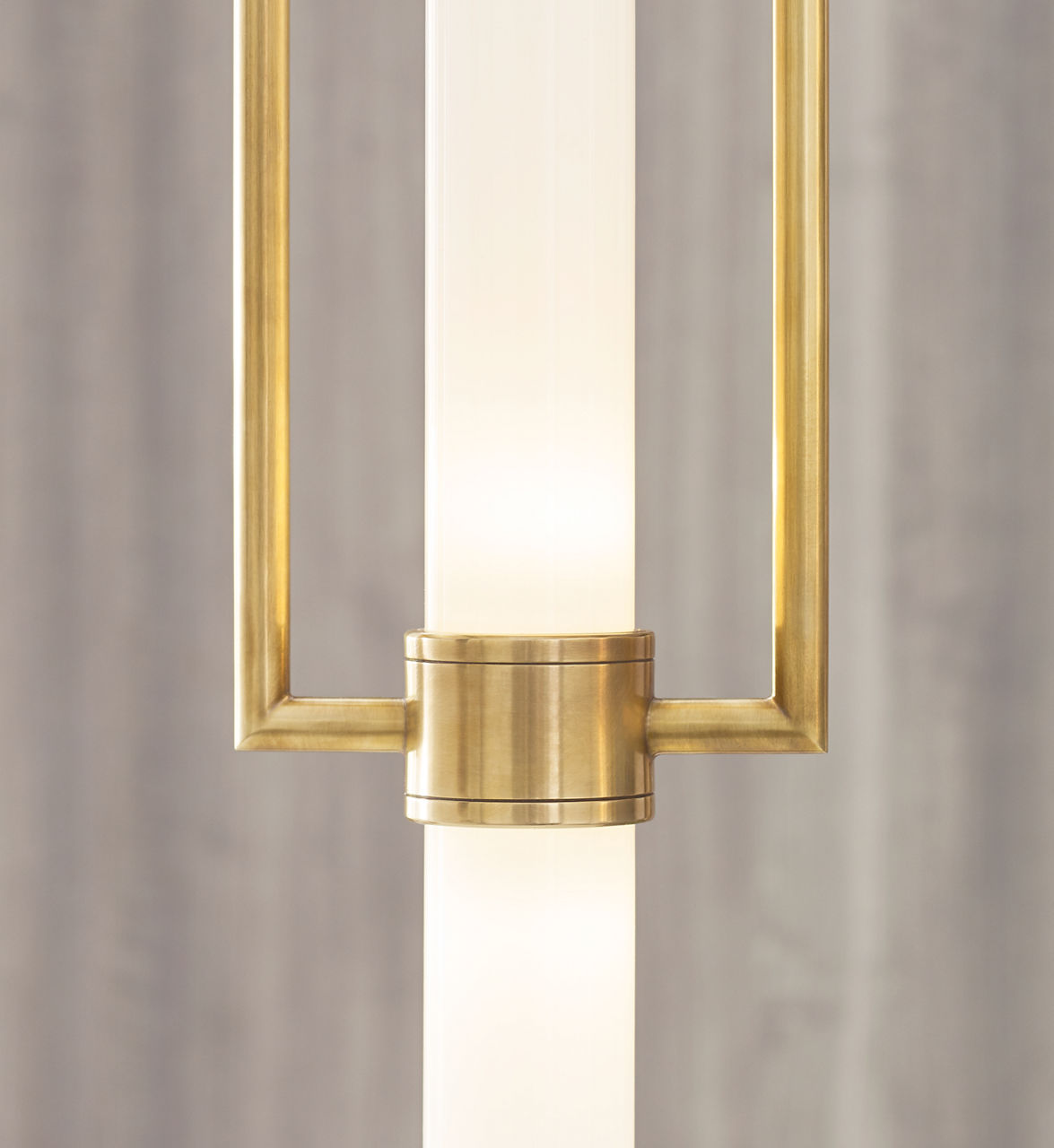 Calumn Pendant Natural Brass 3000K 90 CRI integrated led 90 cri 3000k 120v