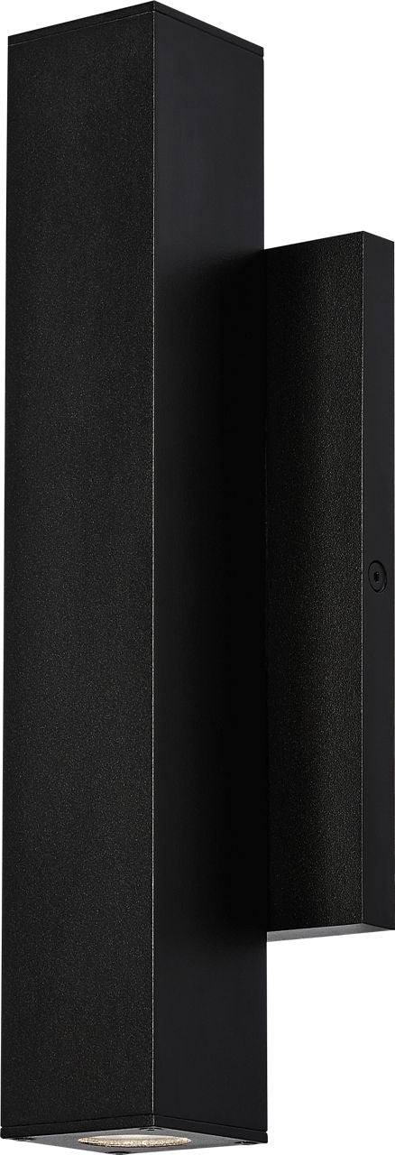 Chara Square 12 Outdoor Wall Square Black 3000K 90 CRI
