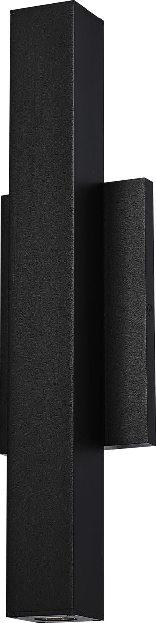 Chara Square 17 Outdoor Wall Square Black 3000K 90 CRI