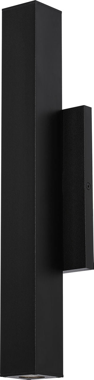 Chara Square 17 Outdoor Wall Square Black 3000K 90 CRI