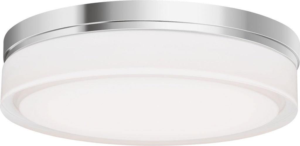 Cirque Large Flush Mount Large Chrome LED 90 CRI 2700K 120-277V
