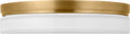 Cirque Large Flush Mount Large Natural Brass LED 90 CRI 3000K 120-277V