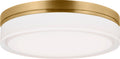 Cirque Large Flush Mount Large Natural Brass LED 90 CRI 2700K 120-277V