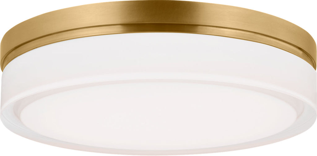 Cirque Large Flush Mount Large Natural Brass LED 90 CRI 3000K 120-277V