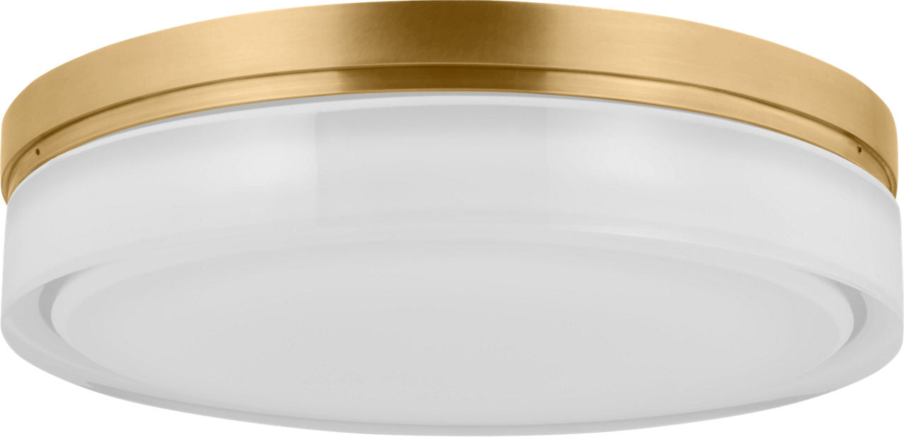 Cirque Large Flush Mount Large Natural Brass LED 90 CRI 2700K 120-277V