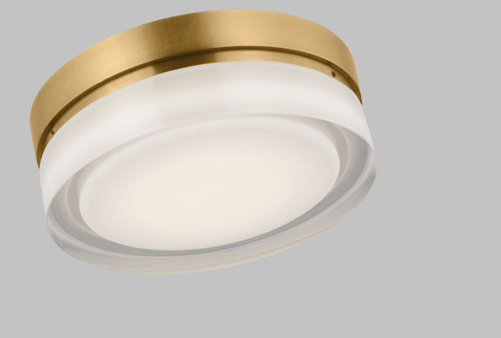 Cirque Small Flush Mount Small Natural Brass LED 3000K 90 CRI90 cri 3000k 120v-277v