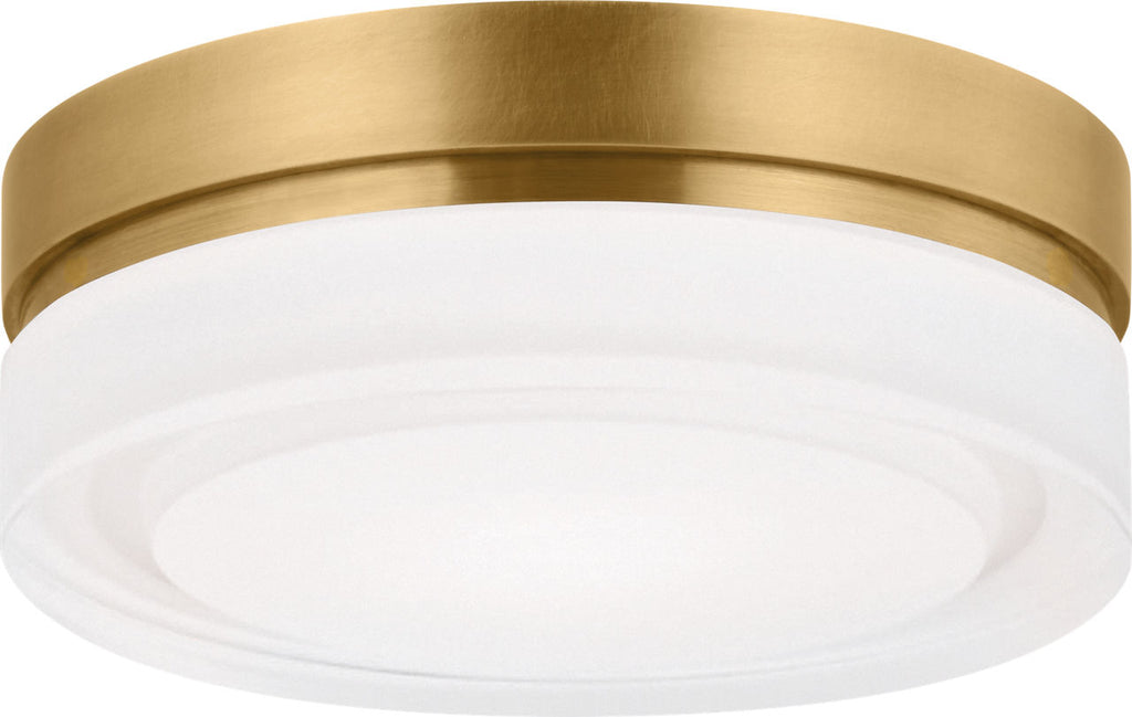 Cirque Small Flush Mount Small Natural Brass LED 3000K 90 CRI90 cri 3000k 120v-277v