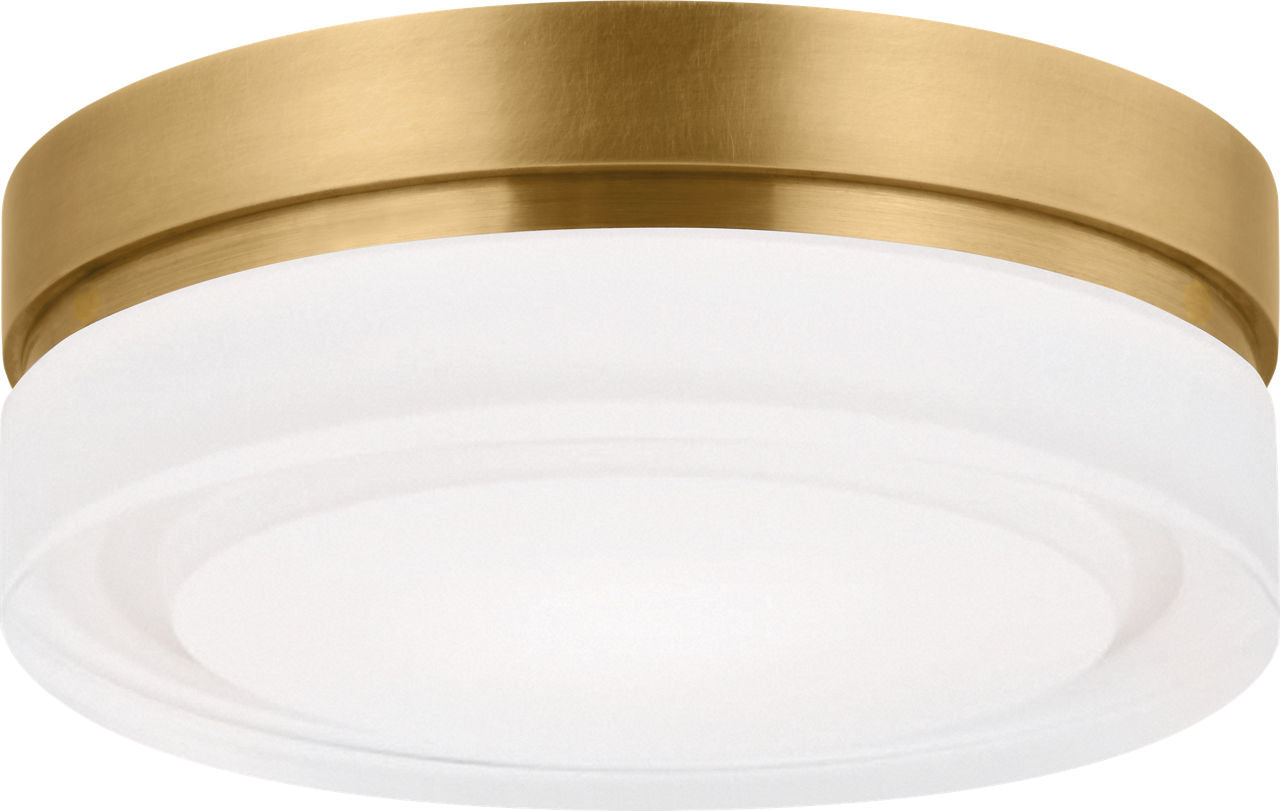 Cirque Small Flush Mount Small Natural Brass LED 3000K 90 CRI90 cri 3000k 120v-277v
