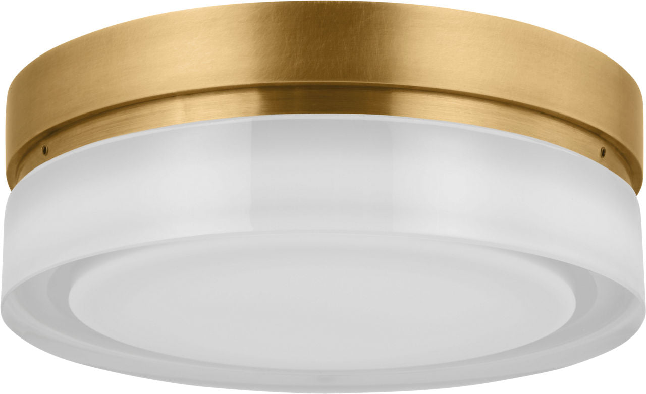Cirque Large Flush Mount Large Satin Nickel LED 90 CRI 3000K 120-277V