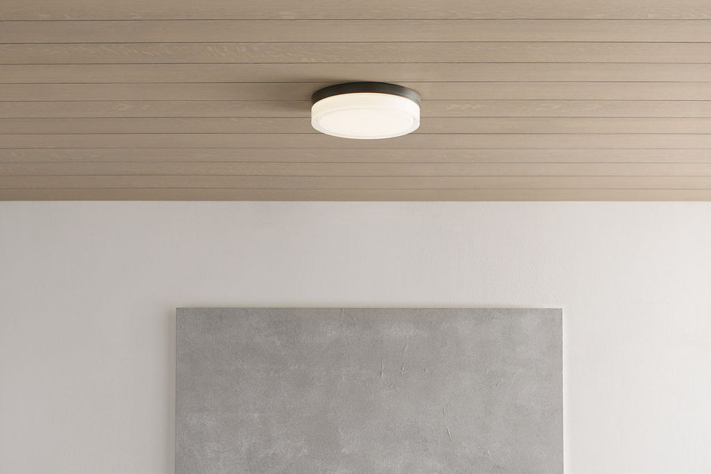 Cirque Large Flush Mount Large Antique Bronze LED 2700K 90 CRI 90 cri 2700k 120v-277v