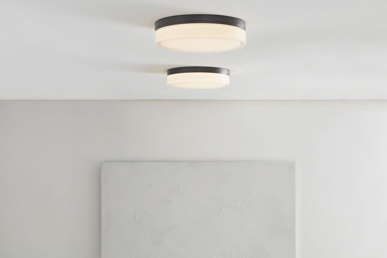Cirque Large Flush Mount Large Antique Bronze LED 2700K 90 CRI 90 cri 2700k 120v-277v