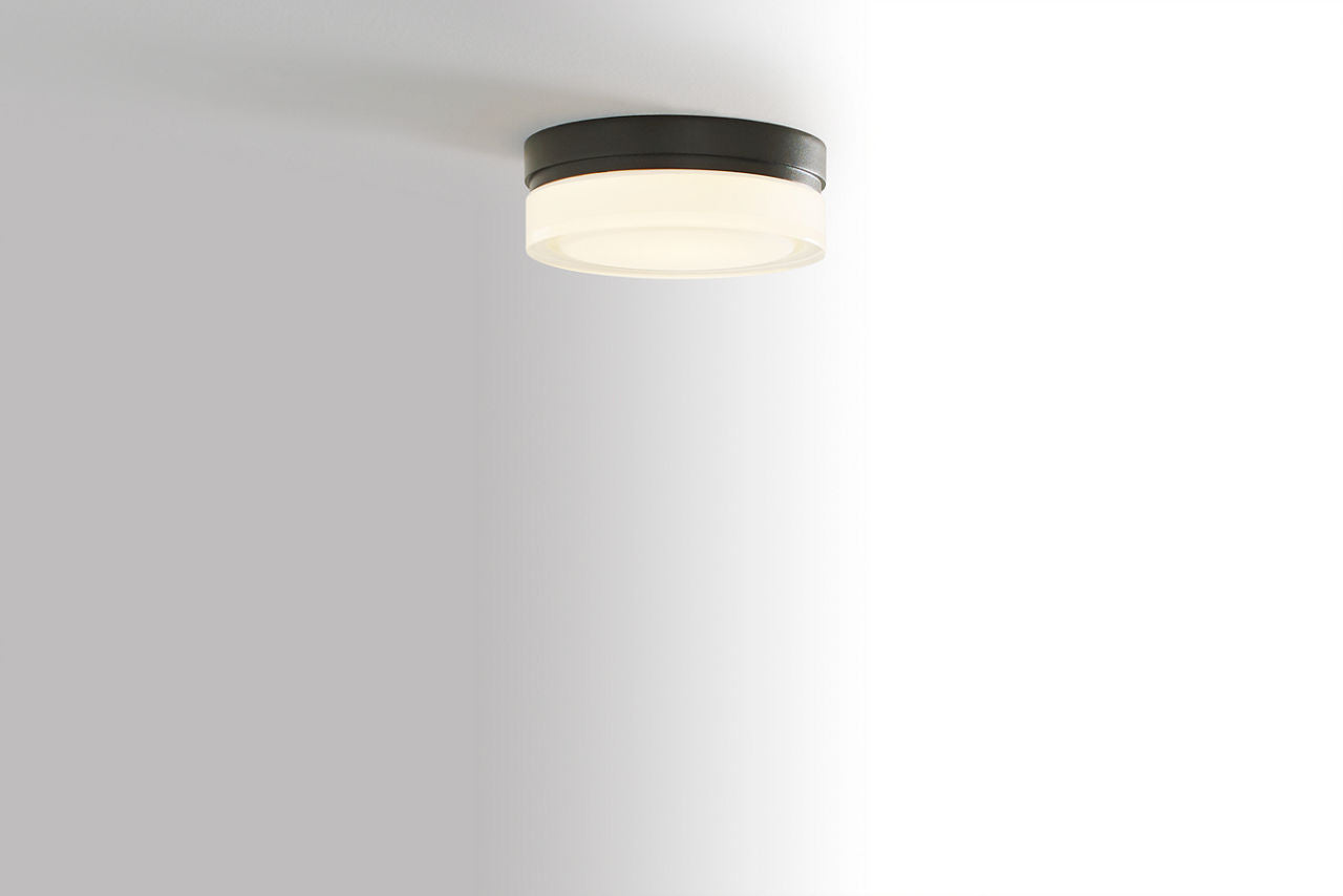 Cirque Small Flush Mount Small antique Bronze LED 90 CRI 2700K 120-277V