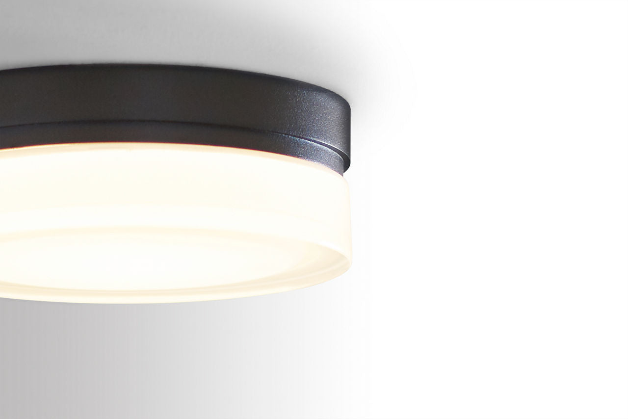 Cirque Small Flush Mount Small antique Bronze LED 90 CRI 2700K 120-277V