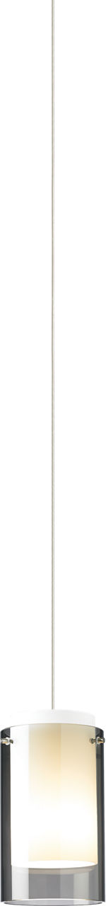 Echo Large Pendant Large Clear Satin Nickel 2700K 90 CRI a19 led 90 cri 2700k 120v