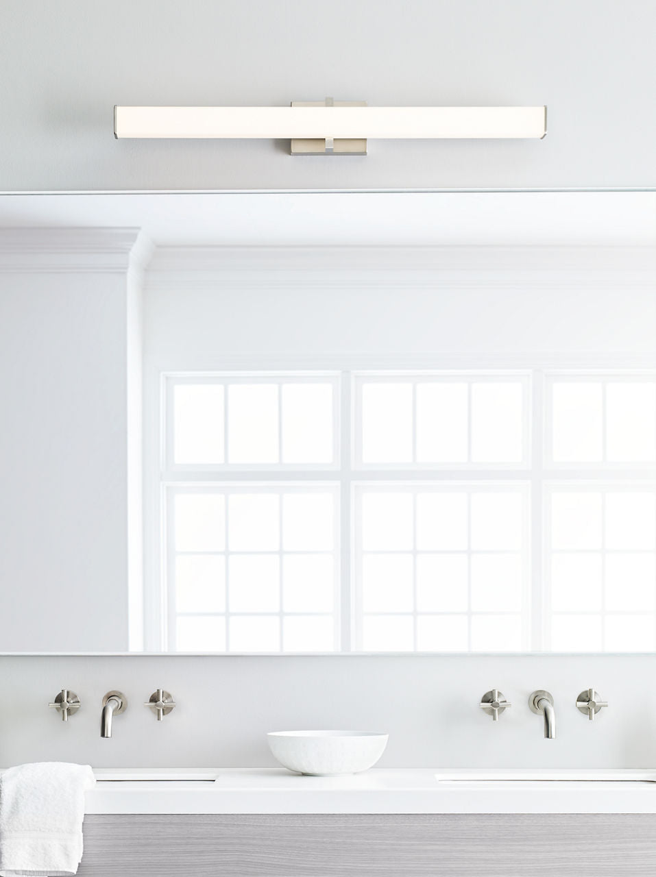 Ellis 36 Bath Satin Nickel LED 3000K 90 CRI90 cri 3000k 120v