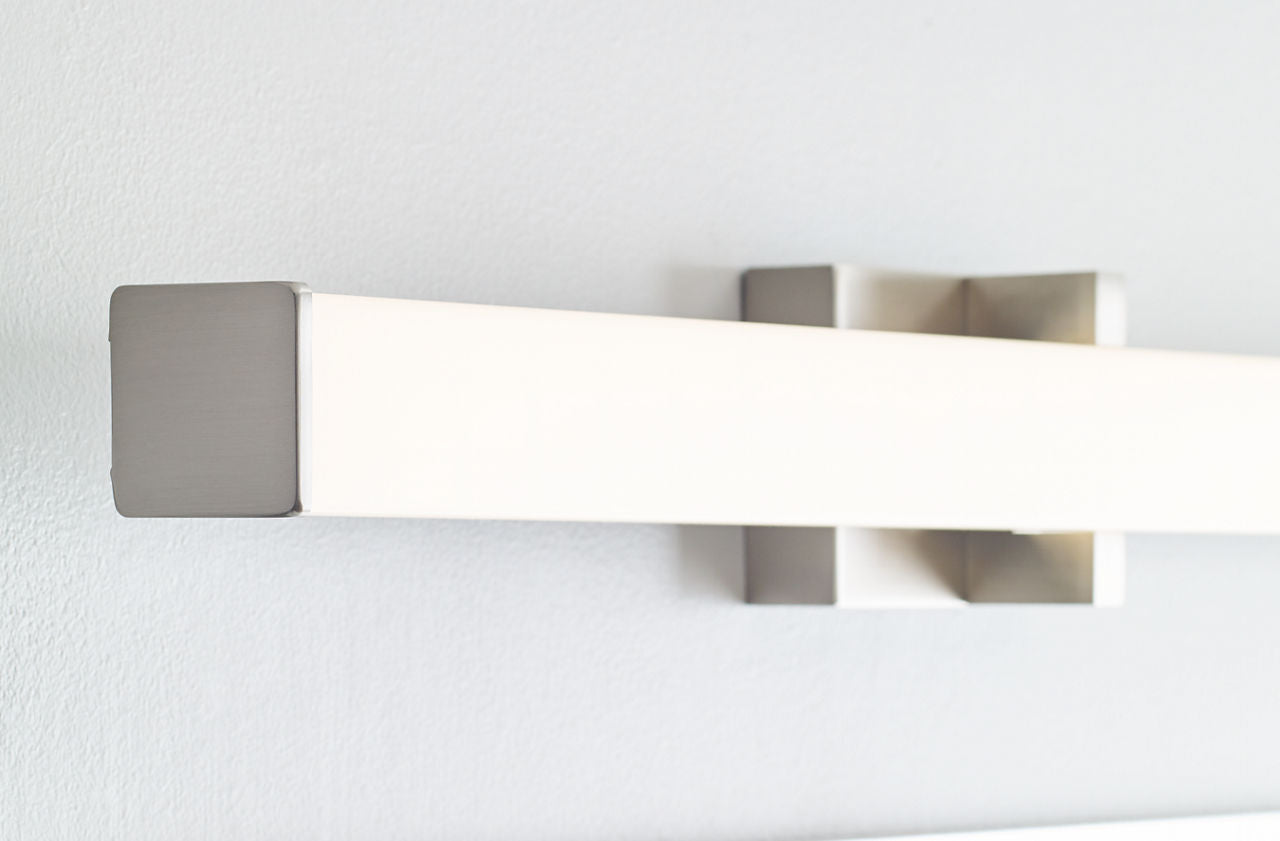 Ellis 36 Bath Satin Nickel LED 3000K 90 CRI90 cri 3000k 120v