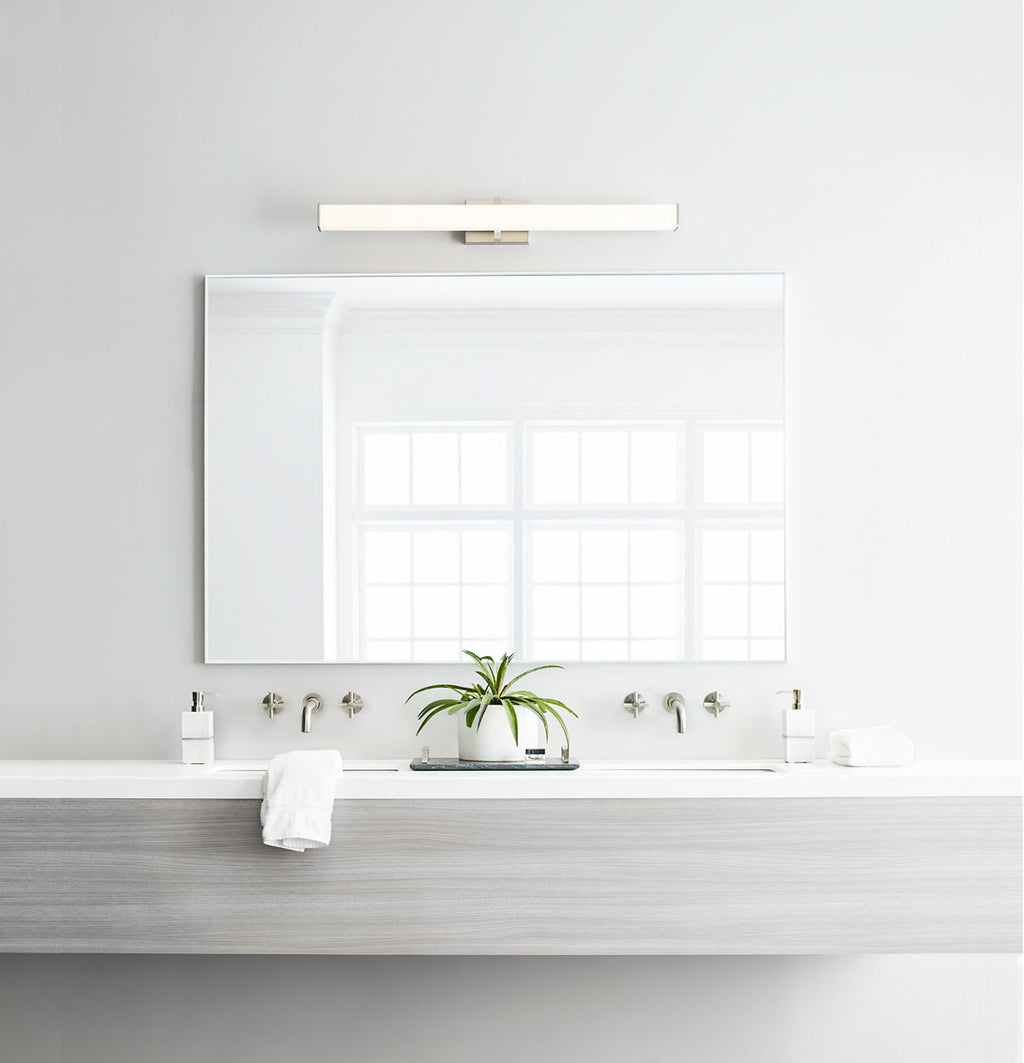 Ellis 36 Bath Satin Nickel LED 3000K 90 CRI90 cri 3000k 120v