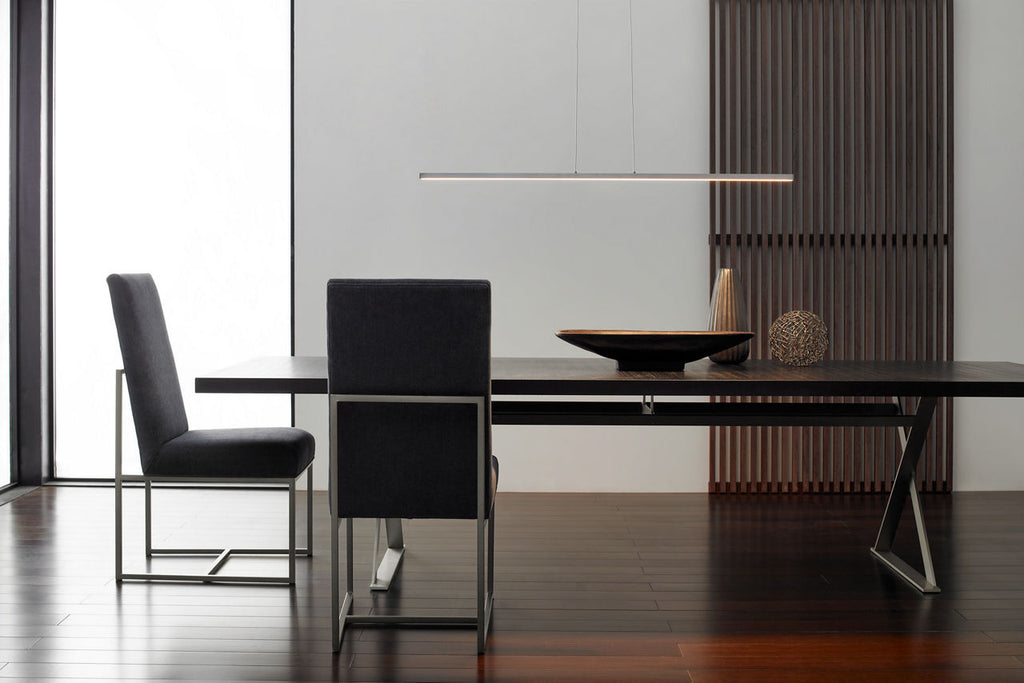 Essence Linear Suspension Satin Nickel LED 90 CRI 3000K 120V