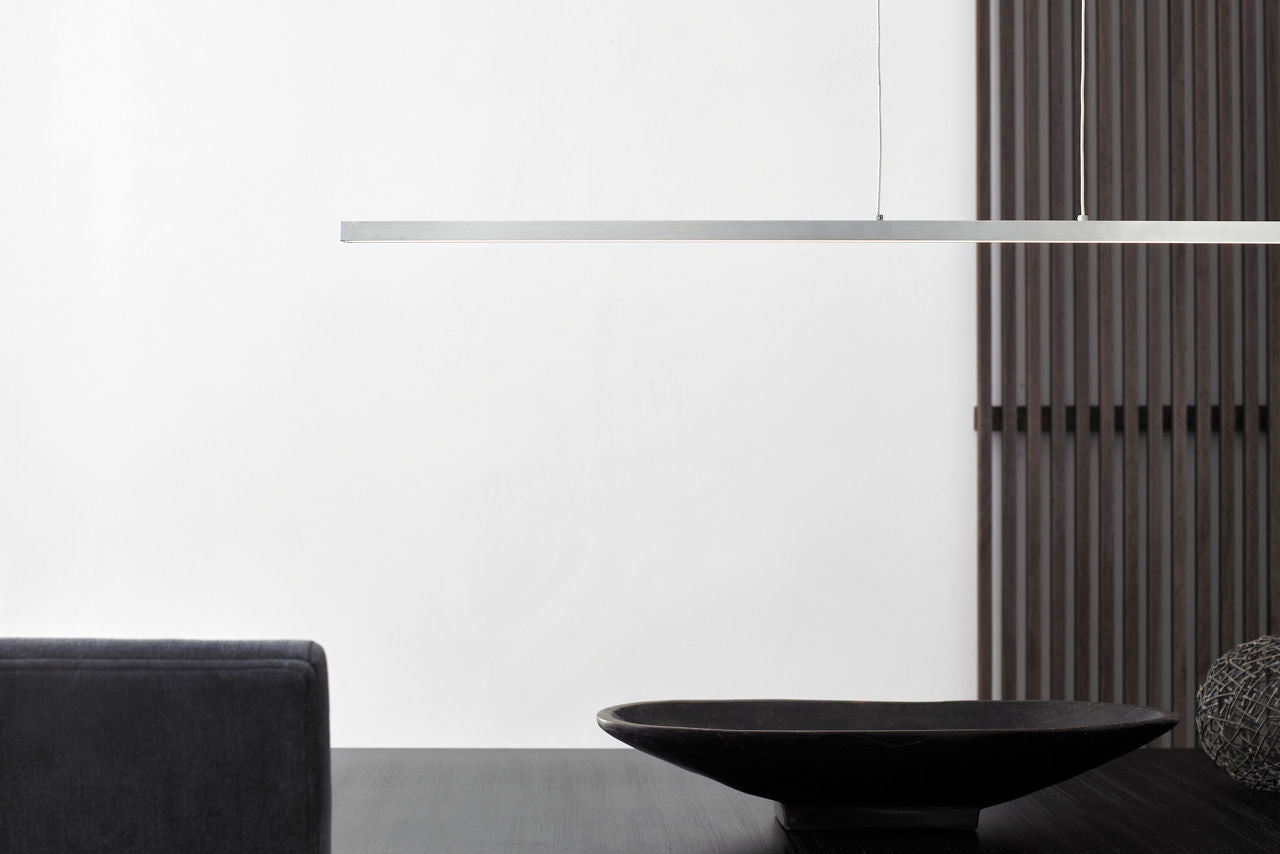 Essence Linear Suspension Satin Nickel LED 90 CRI 3000K 120V