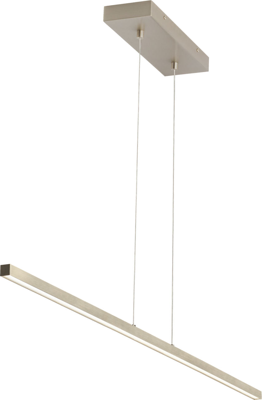 Essence Linear Suspension Satin Nickel LED 90 CRI 3000K 120V