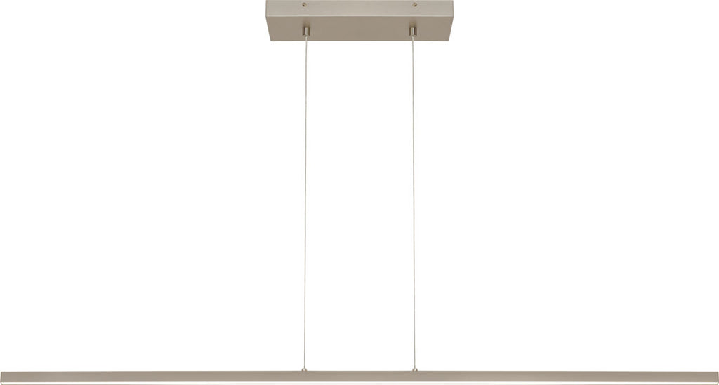 Essence Linear Suspension Satin Nickel LED 90 CRI 3000K 120V