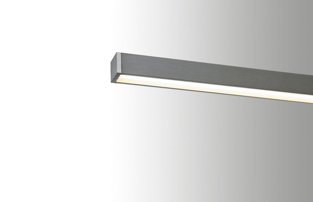 Essence Linear Suspension Satin Nickel LED 90 CRI 3000K 120V