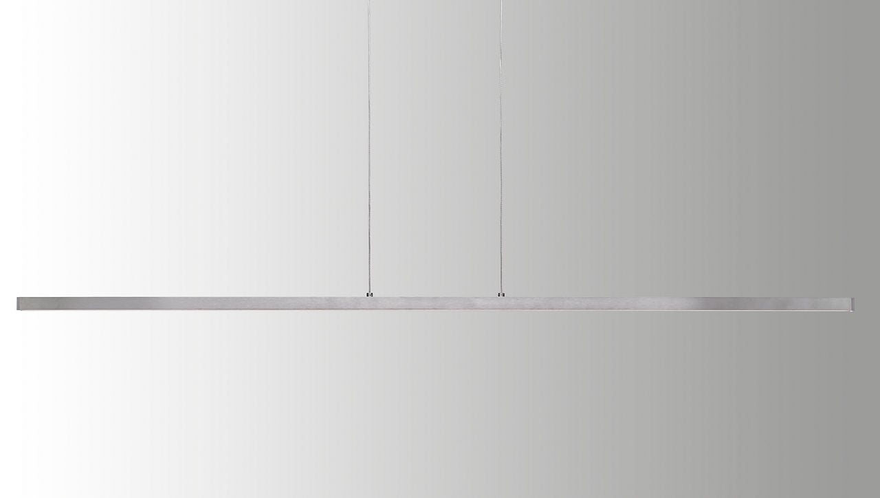 Essence Linear Suspension Satin Nickel LED 90 CRI 3000K 120V