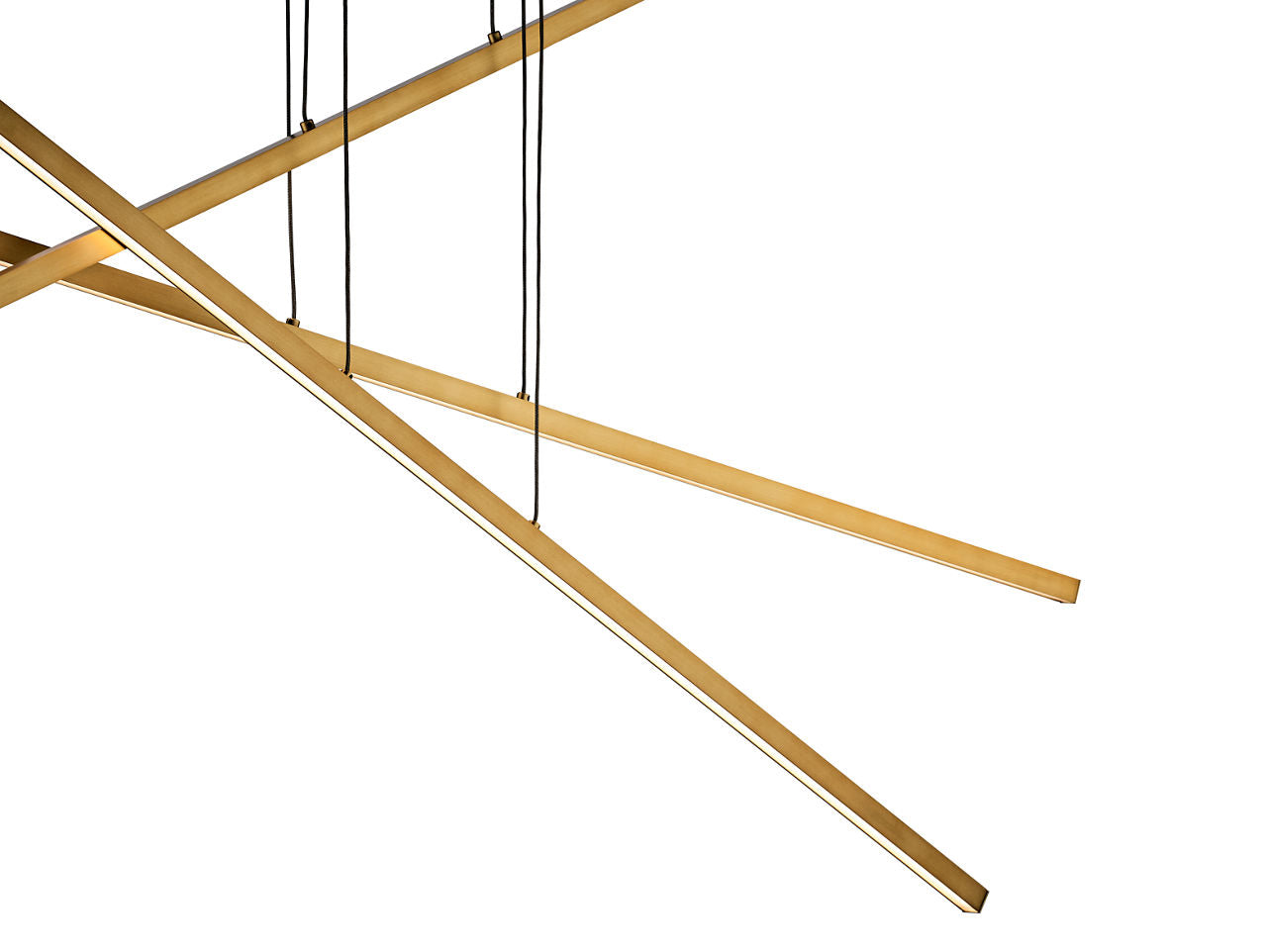 Essence Trio Linear Aged Brass LED 90 CRI 3000K 120V