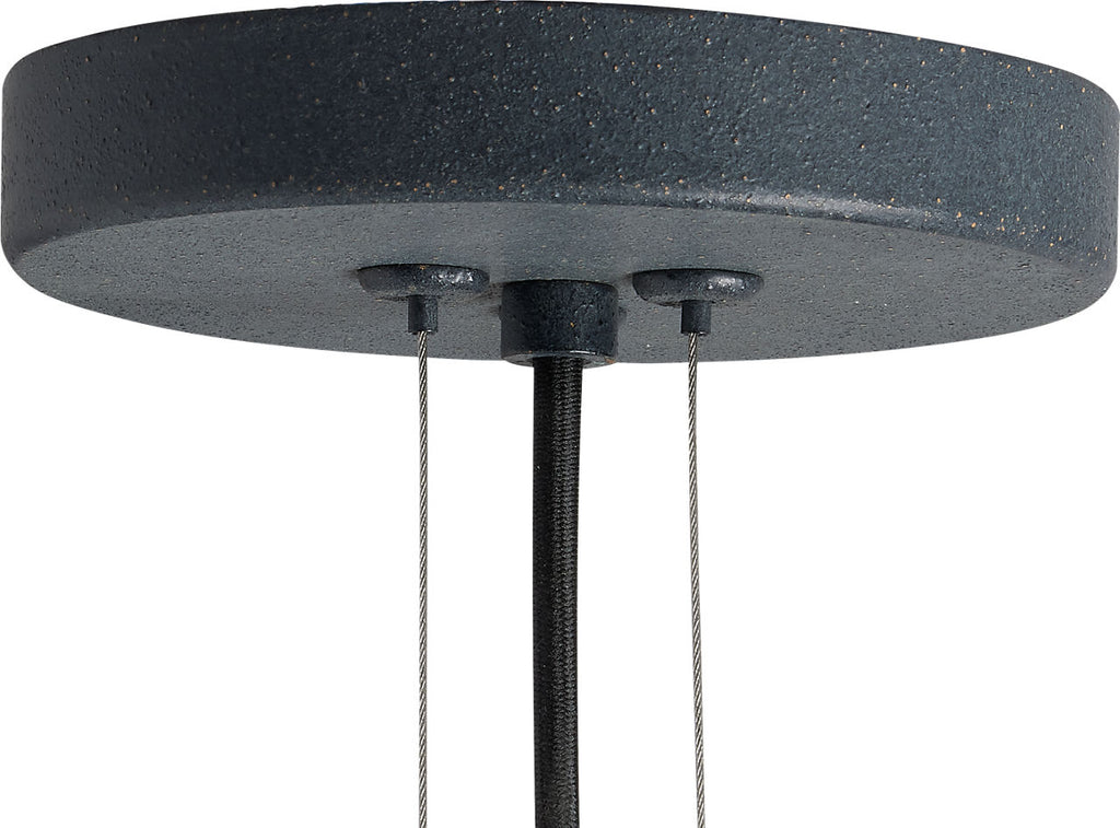 Fett Pendant | Weathered Zinc 3000K 90 CRI LED 3000K 120V