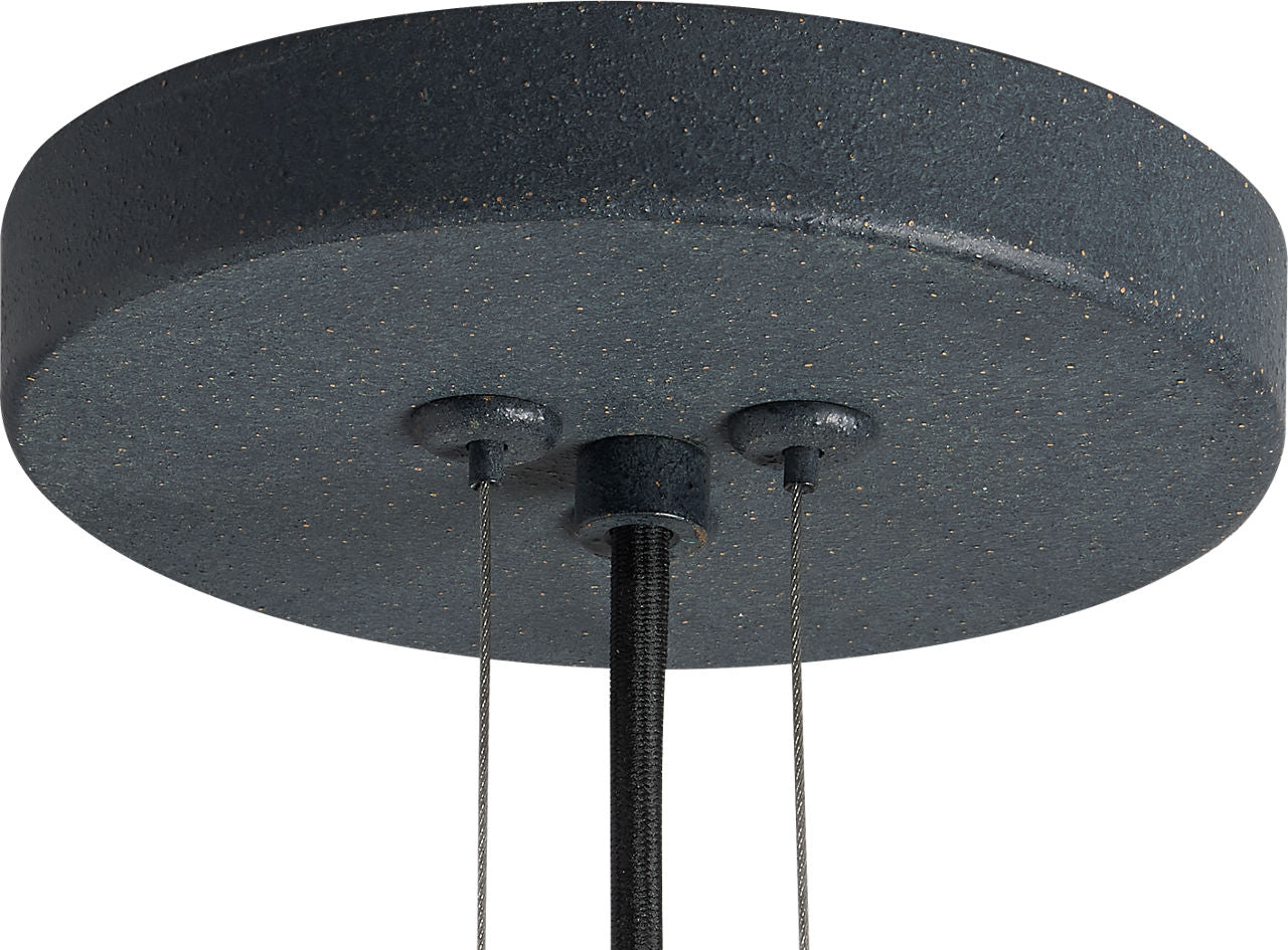 Fett Pendant | Weathered Zinc 3000K 90 CRI LED 3000K 120V
