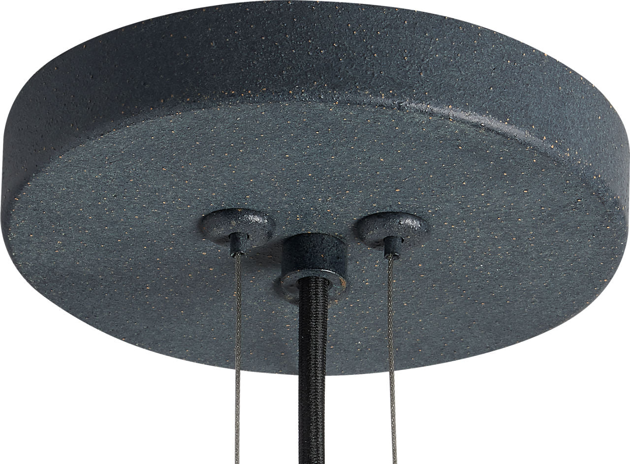 Fett Pendant | Weathered Zinc 3000K 90 CRI LED 3000K 120V