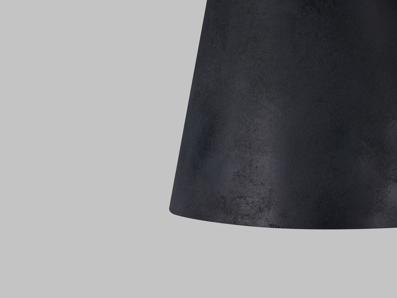 Fett Pendant | Weathered Zinc Bulb Not Included