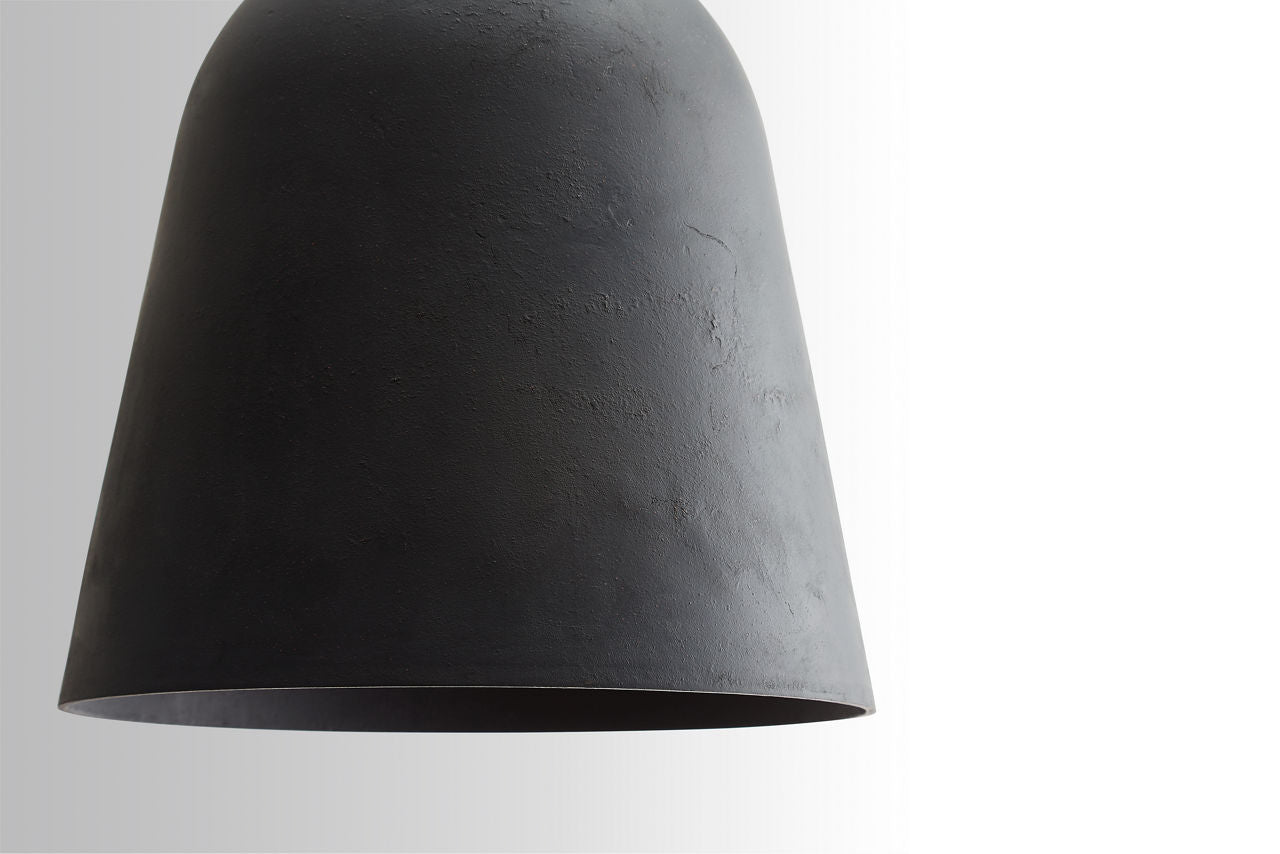 Fett Pendant | Weathered Zinc Bulb Not Included
