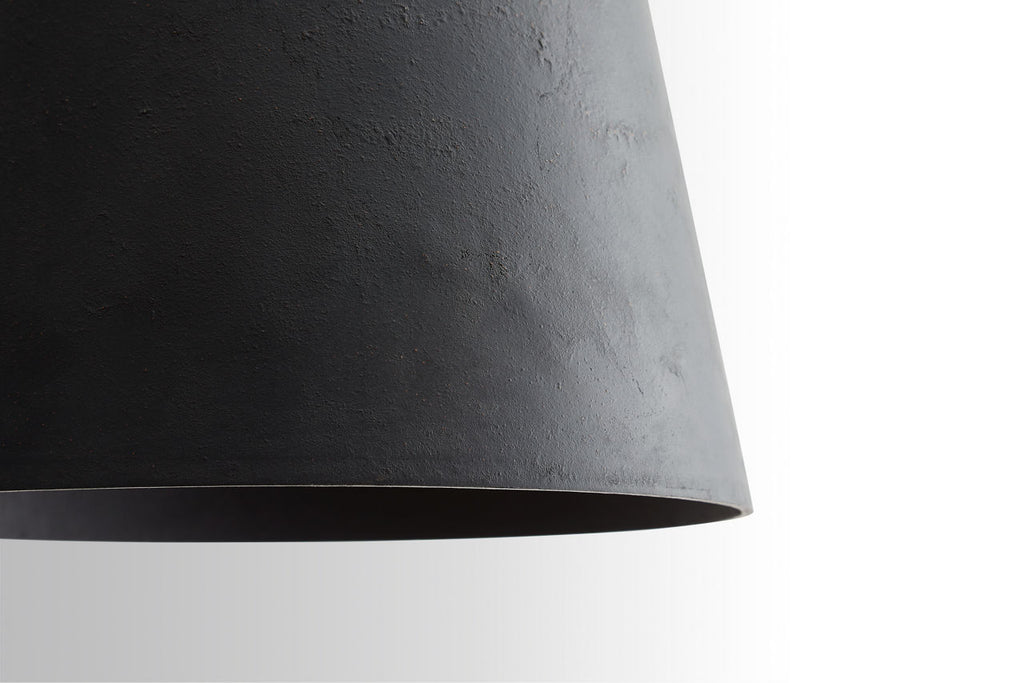 Fett Pendant | Weathered Zinc Bulb Not Included