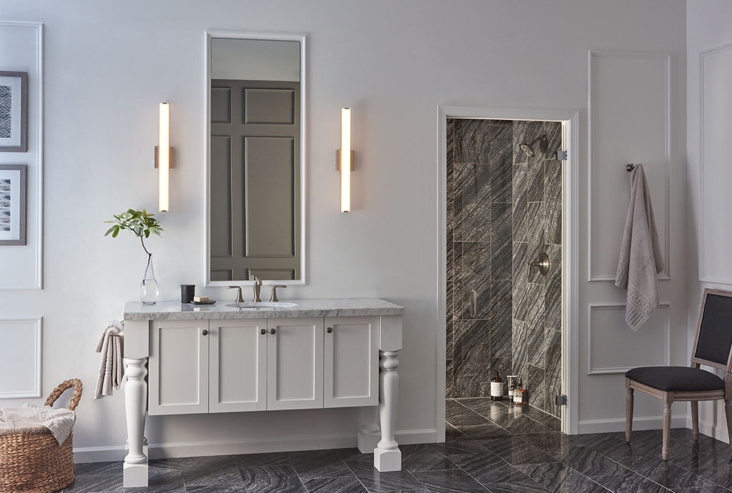 Finn 24 Bath Satin Nickel LED 90 CRI 3500K 120-277V