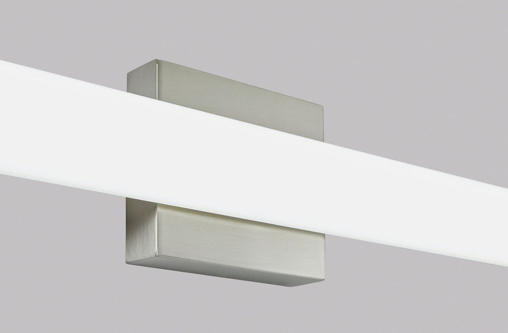 Finn 24 Bath Satin Nickel LED 90 CRI 3500K 120-277V