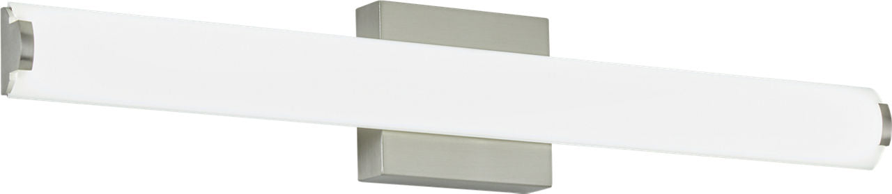 Finn 24 Bath Satin Nickel LED 90 CRI 3500K 120-277V