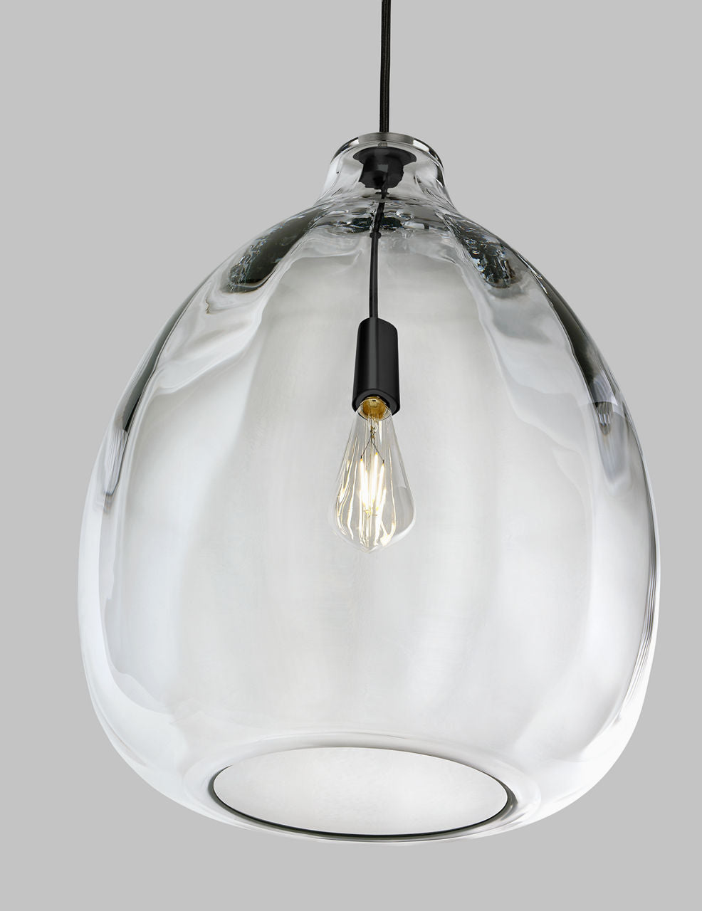 Harper Pendant Clear Black LED 2700K 90 CRI 90 cri 2700k 120v (t24)