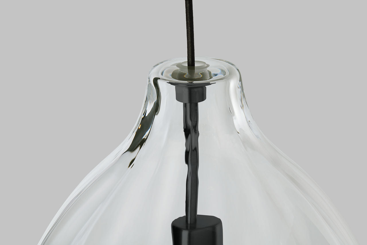 Harper Pendant Clear Black LED 2700K 90 CRI 90 cri 2700k 120v (t24)