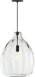 Harper Pendant Clear Black LED 2700K 90 CRI 90 cri 2700k 120v (t24)