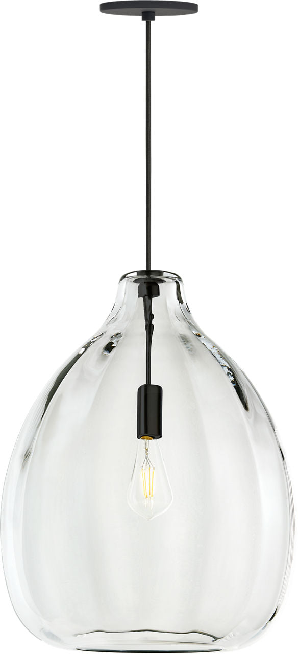 Harper Pendant Clear Black LED 2700K 90 CRI 90 cri 2700k 120v (t24)