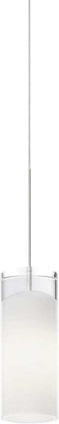 Horizon Pendant | Satin Nickel | Frost glass FreeJack Bulb(s) Not Included