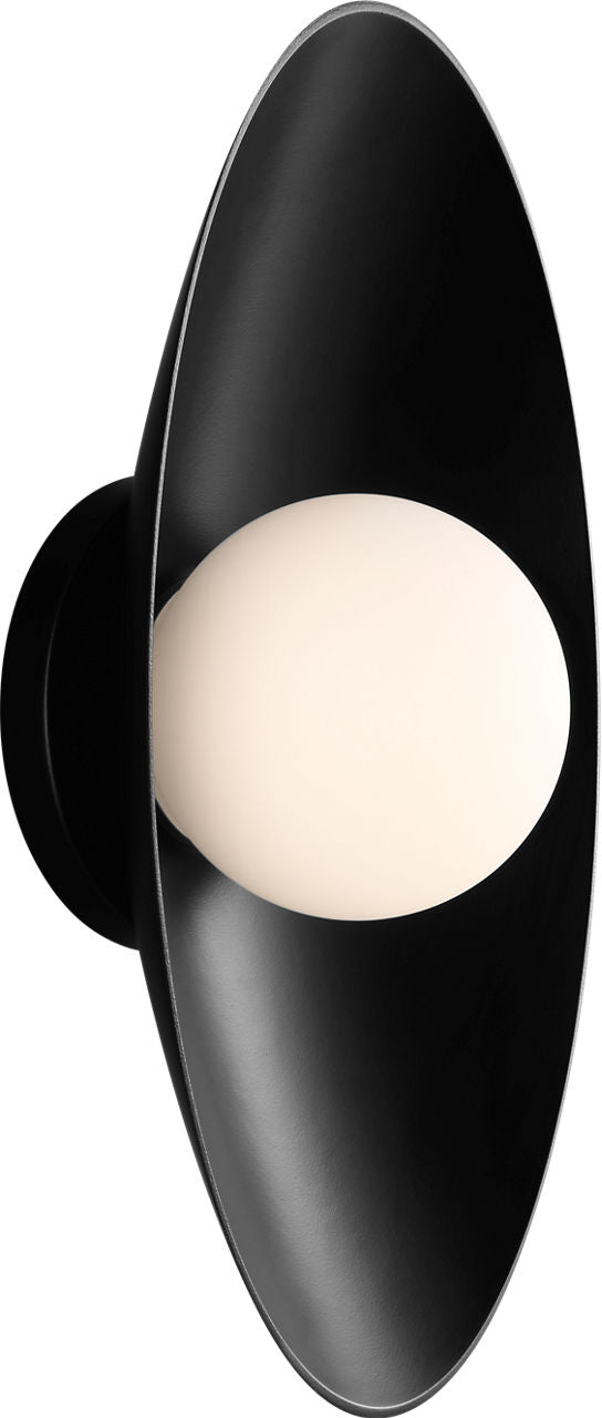 Joni 13 Wall Matte Black / Matte Black 3000K 90 CRI integrated led 90 cri 3000k 120v-277v unv