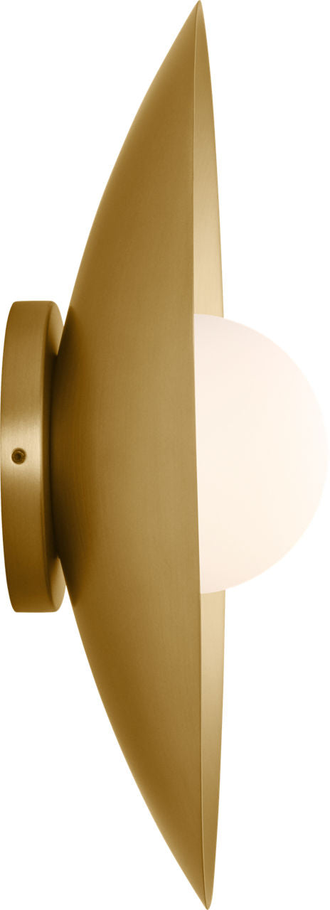 Joni 13 Wall Plated Brass Integrated LED 90 CRI 3000K 120-277V